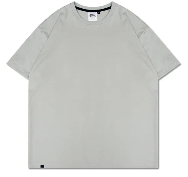 ～大きいサイズ～ハイパウンデージバージョン2.0-OVERSIZEショートTシャツ "ライトグレー"